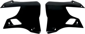 UFO RADIATOR COVERS YAMAHA YZ125/250 BLACK