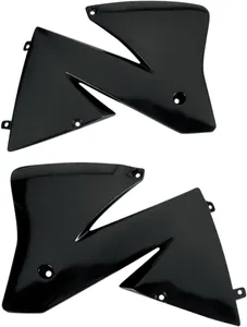 UFO RADIATOR COVERS KTM 2/4-STROKE (01-02) BLACK