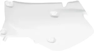 UFO LEFT SIDE PANEL HONDA XR650R WHITE