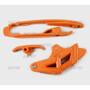 UFO CHAIN GUIDE & SLIDER KIT KTM SX/SX-F ORANGE