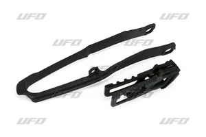 UFO CHAIN GUIDE & SLIDER KIT HONDA CRF BLACK