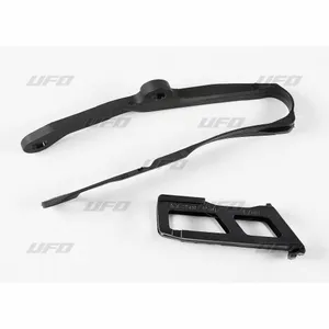 UFO CHAIN GUIDE & SLIDER KIT KAWASAKI KXF250 BLACK