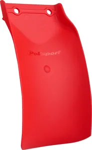 POLISPORT REAR SHOCK FLAP RED