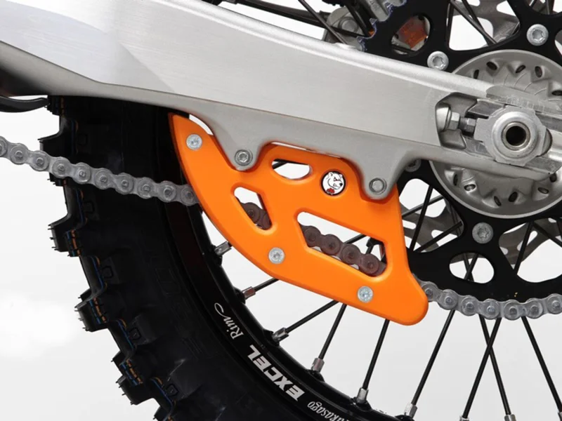 AXP RACING CHAIN GUIDE KTM- SX-SXF ORANGE