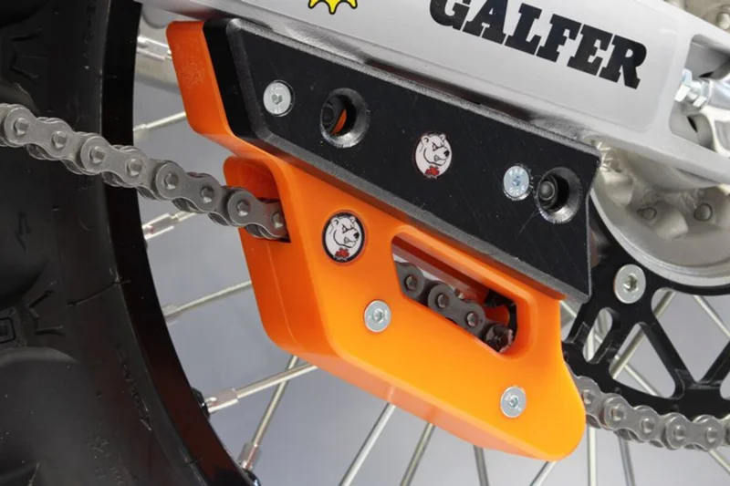 AXP RACING CHAIN GUIDE PAD KTM-SHE-HUS-GAS BLACK
