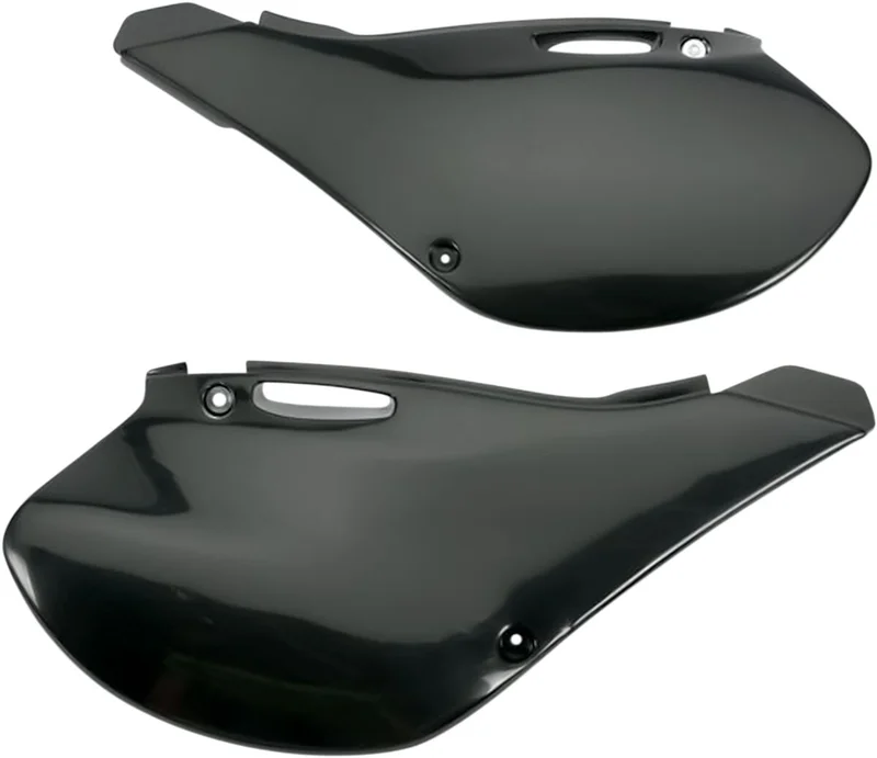 UFO SIDE PANELS KAWASAKI KX125/250 BLACK