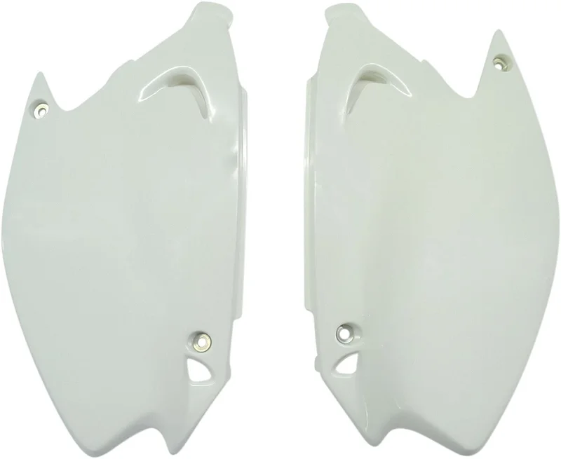 UFO SIDE PANELS KAWASAKI KX125/250 WHITE