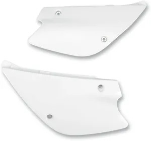 UFO SIDE PANELS KAWASAKI KX85 WHITE