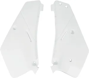 UFO SIDE PANELS SUZUKI RM80 WHITE