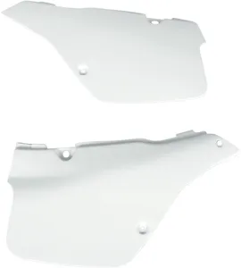 UFO SIDE PANELS SUZUKI RM125 WHITE