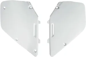 UFO SIDE PANELS SUZUKI RM125/250 WHITE