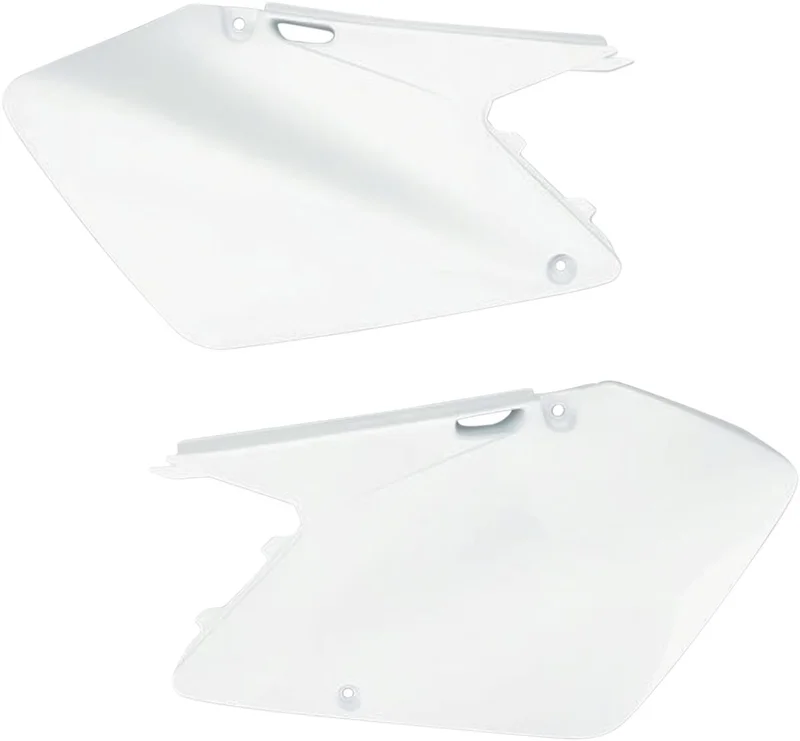 UFO SIDE PANELS SUZUKI RM125/250 WHITE