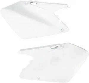 UFO SIDE PANELS SUZUKI RM125/250 WHITE