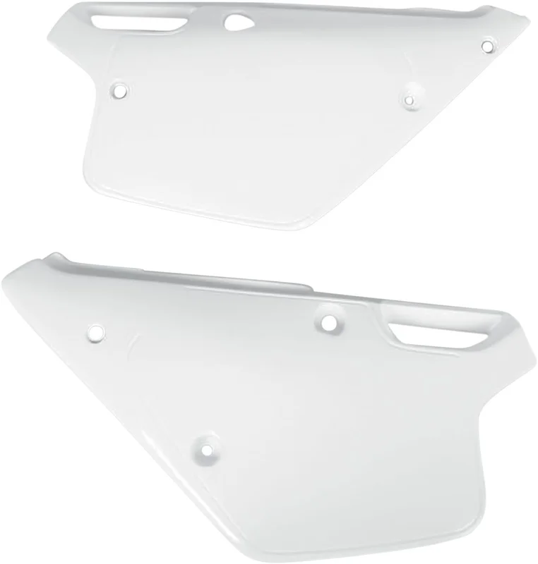 UFO SIDE PANELS YAMAHA YZ125/250: WHITE
