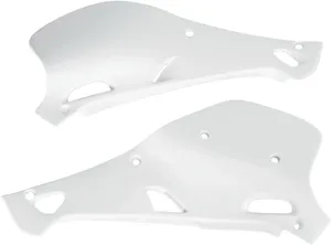 UFO SIDE PANELS YAMAHA YZ125/250 WHITE
