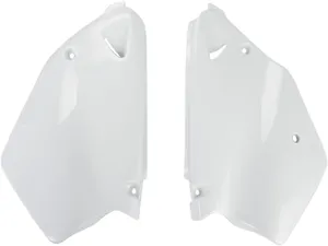 UFO SIDE PANELS YAMAHA YZ125/250 WHITE