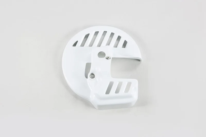 UFO FRONT DISC GUARD HONDA CR125/250/500 WHITE
