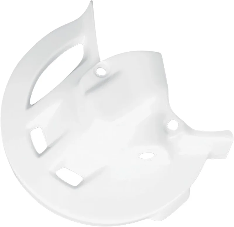 UFO FRONT DISC GUARD HONDA CR125/250/500 WHITE