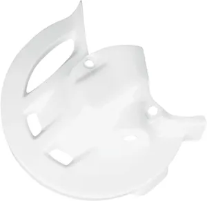 UFO FRONT DISC GUARD HONDA CR125/250/500 WHITE