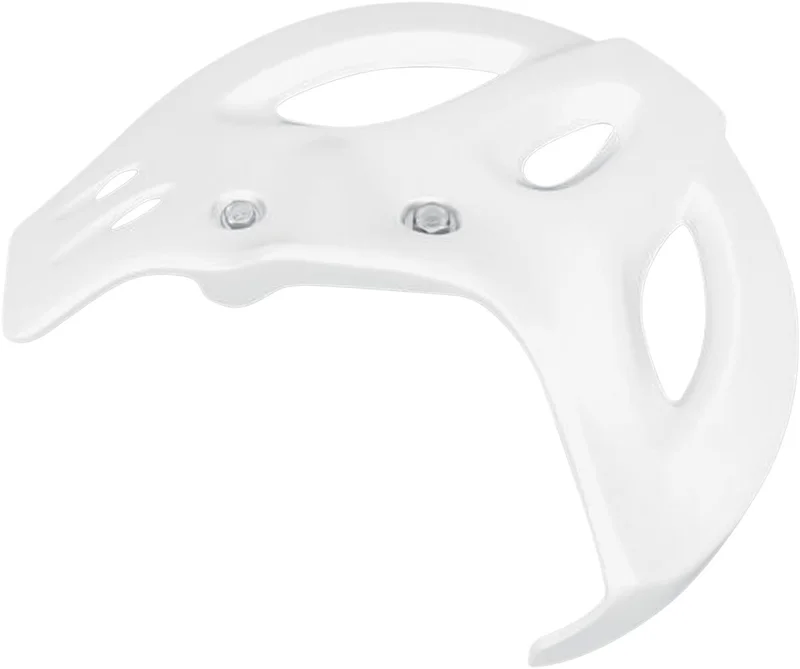 UFO FRONT DISC GUARD SUZUKI RM125/250 WHITE