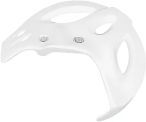 UFO FRONT DISC GUARD SUZUKI RM125/250 WHITE