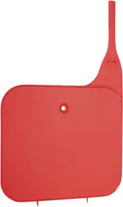 UFO FRONT NUMBER PLATE HONDA CR125/250/500 UFO-RED