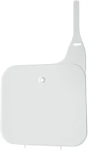UFO FRONT NUMBER PLATE HONDA CR125/250/500 WHITE