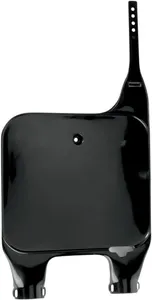 UFO FRONT NUMBER PLATE HONDA CR125/250/500 BLACK