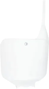 UFO FRONT NUMBER PLATE HONDA CR125/250/500 WHITE