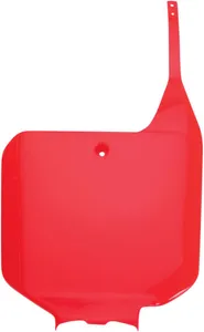 UFO FRONT NUMBER PLATE HONDA CR125/250/500 CR-RED