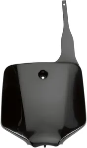 UFO FRONT NUMBER PLATE KAWASAKI KX65/KLX110 BLACK
