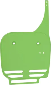 UFO FRONT NUMBER PLATE KAWASAKI KX60 KX-GREEN