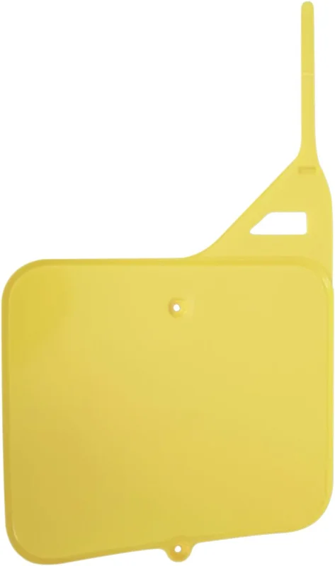 UFO FRONT NUMBER PLATE SUZUKI RM125/250 RM-YELLOW