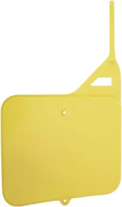 UFO FRONT NUMBER PLATE SUZUKI RM125/250 RM-YELLOW