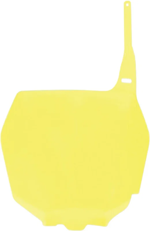 UFO FRONT NUMBER PLATE SUZUKI RM/RMZ RM-YELLOW