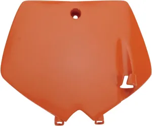 UFO FRONT NUMBER PLATE KTM 65SX ORANGE