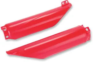 UFO FORK SLIDER PROTECTORS HONDA CR125/250/500 CR-RED