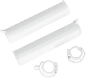 UFO FORK SLIDER PROTECTORS KTM 125-600 W/WP-FORKS (90-92) WHITE