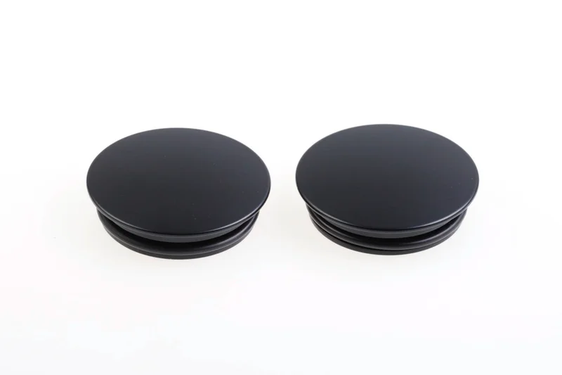 Cult-Werk Swingarm axle bolt cover kit. Matte black