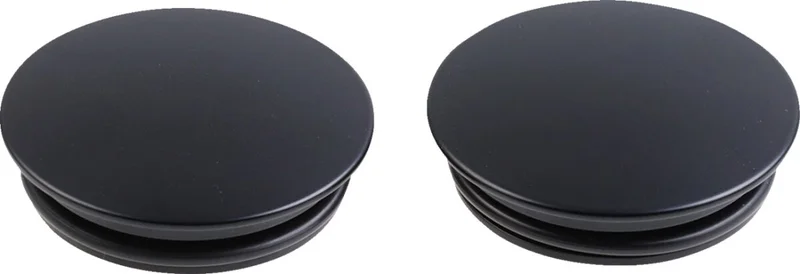 Cult-Werk Swingarm axle bolt cover kit. Matte black
