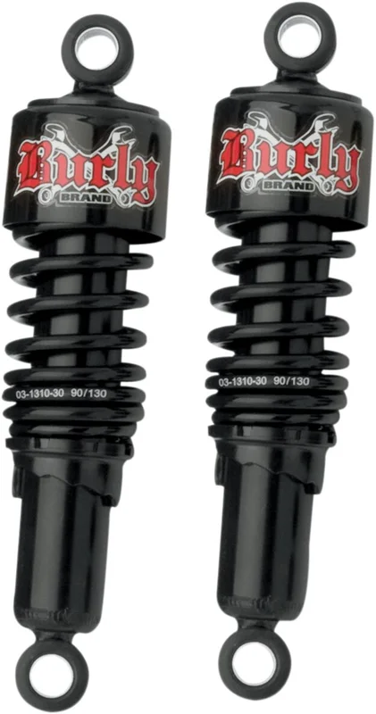 Burly SHOCK 04-19 XL BLK 10.5