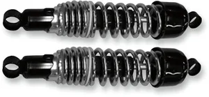 EMGO SHOCKS BLACK BODY CHROME SPRING