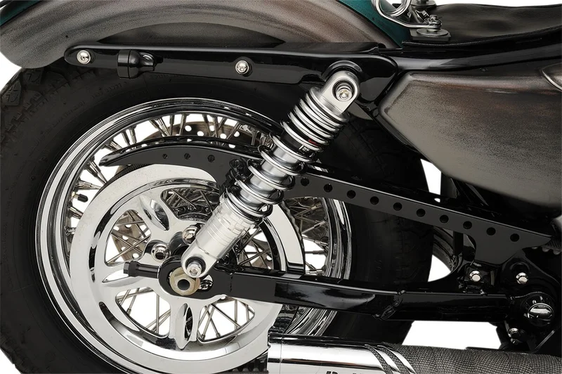Drag Specialties SHOCKS 12ADJ CHR 04-22XL