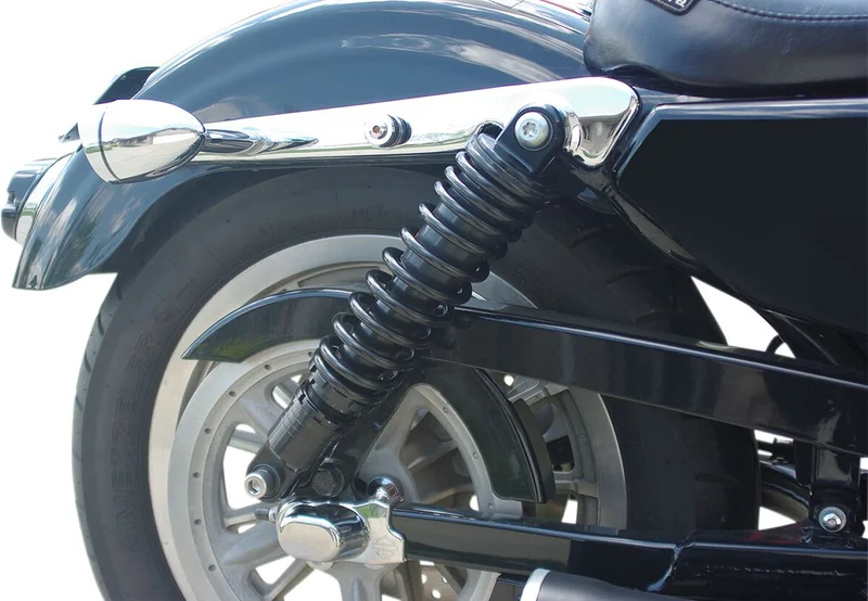 Drag Specialties SHOCKS 13ADJ BLK 04-22XL
