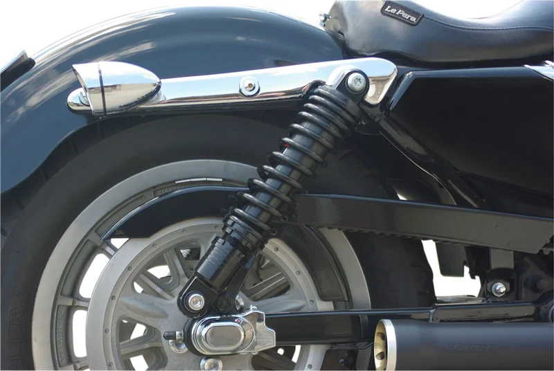 Drag Specialties SHOCKS 13ADJ BLK 04-22XL
