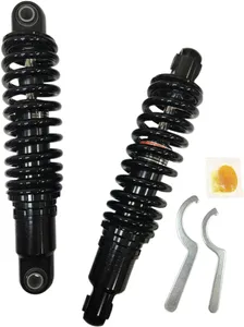 Drag Specialties SHOCKS HD 12 BLK 91-17FXD