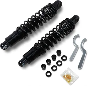 Drag Specialties SHOCKS 12.5 ADJUSTABLE BLACK F