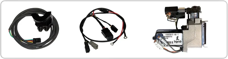 Legend Air Suspension SHOCKS AIR ADJUSTABLE V-ROD 07