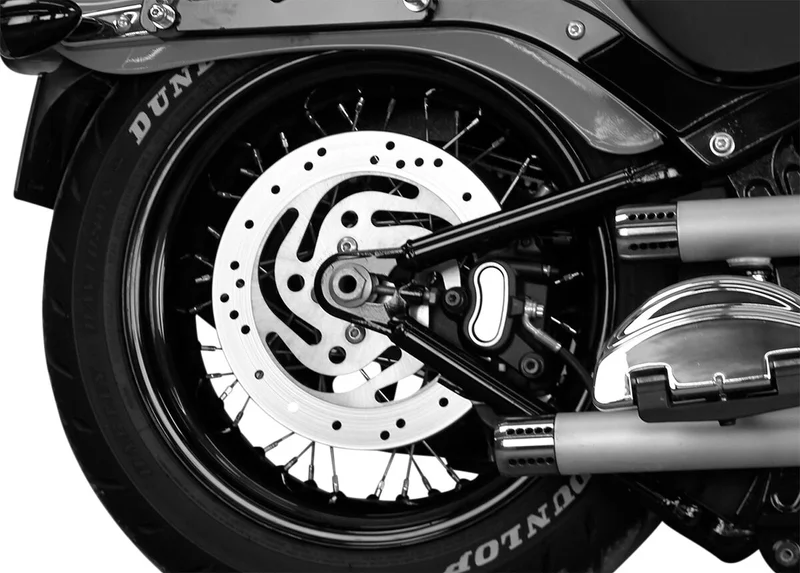 Legend Air Suspension SHOCKS AIR FLST 89-99 BLACK