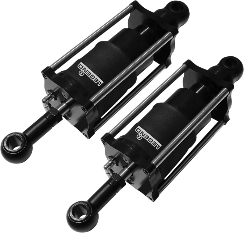 Legend Air Suspension SHOCKS AIR FLST 89-99 BLACK